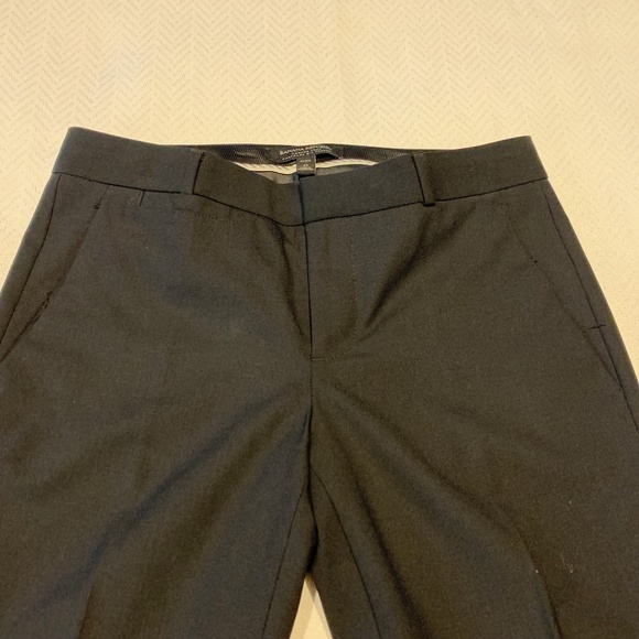 Banana Republic Harper Crop Pant, Size 0Petite, Black - Picture 4 of 16